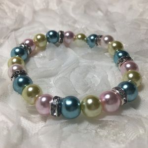 🌹 Beautiful Glass Pearl Bracelet
